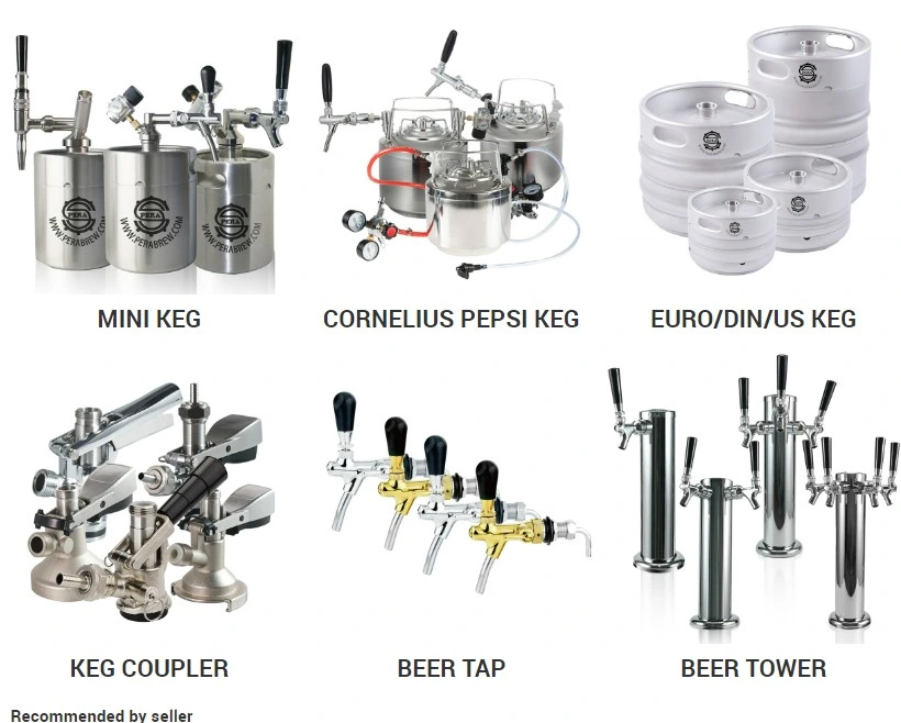 Beer Equipment Brass Chormed Keg Coupler- a/D/S -Type Beer Keg Coupler