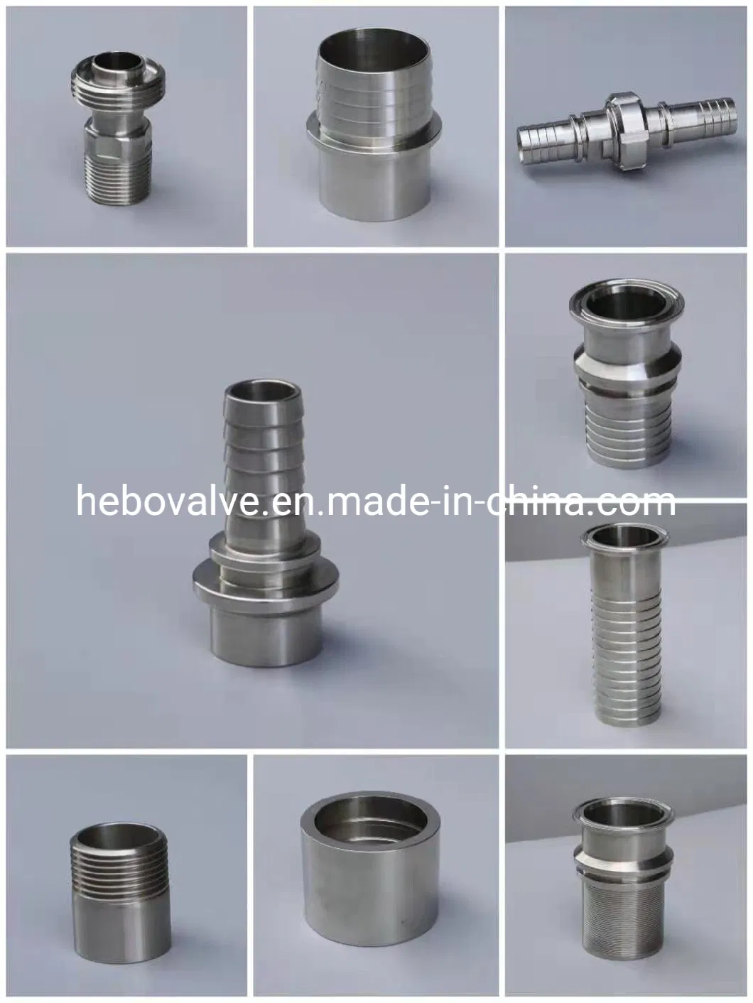 Sanitary Stainless Steel Hexagon Male/Femal Connector/Adapter