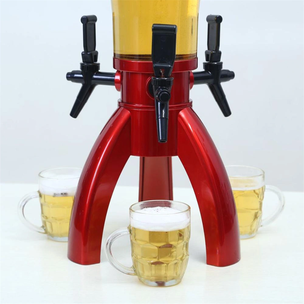 Custom Plastic Bar Drinking Dispenser Beer Tower