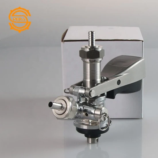 Made in China Beer S Type Keg Coupler with Gas Release Valve Extractor