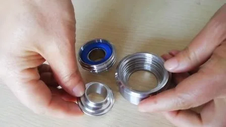 Sanitary Stainless Steel Pipe Fitting DIN Round Nut
